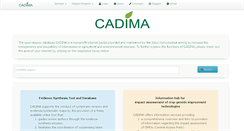 Desktop Screenshot of cadima.info